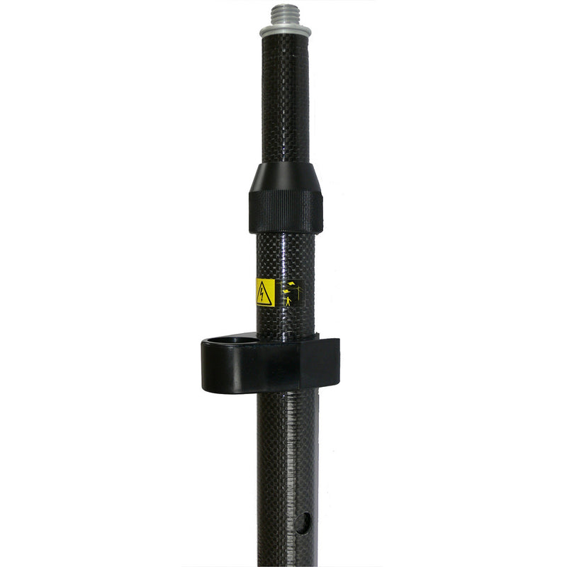 Close up of Leica GLS30 Telescopic Carbon GNSS Pole