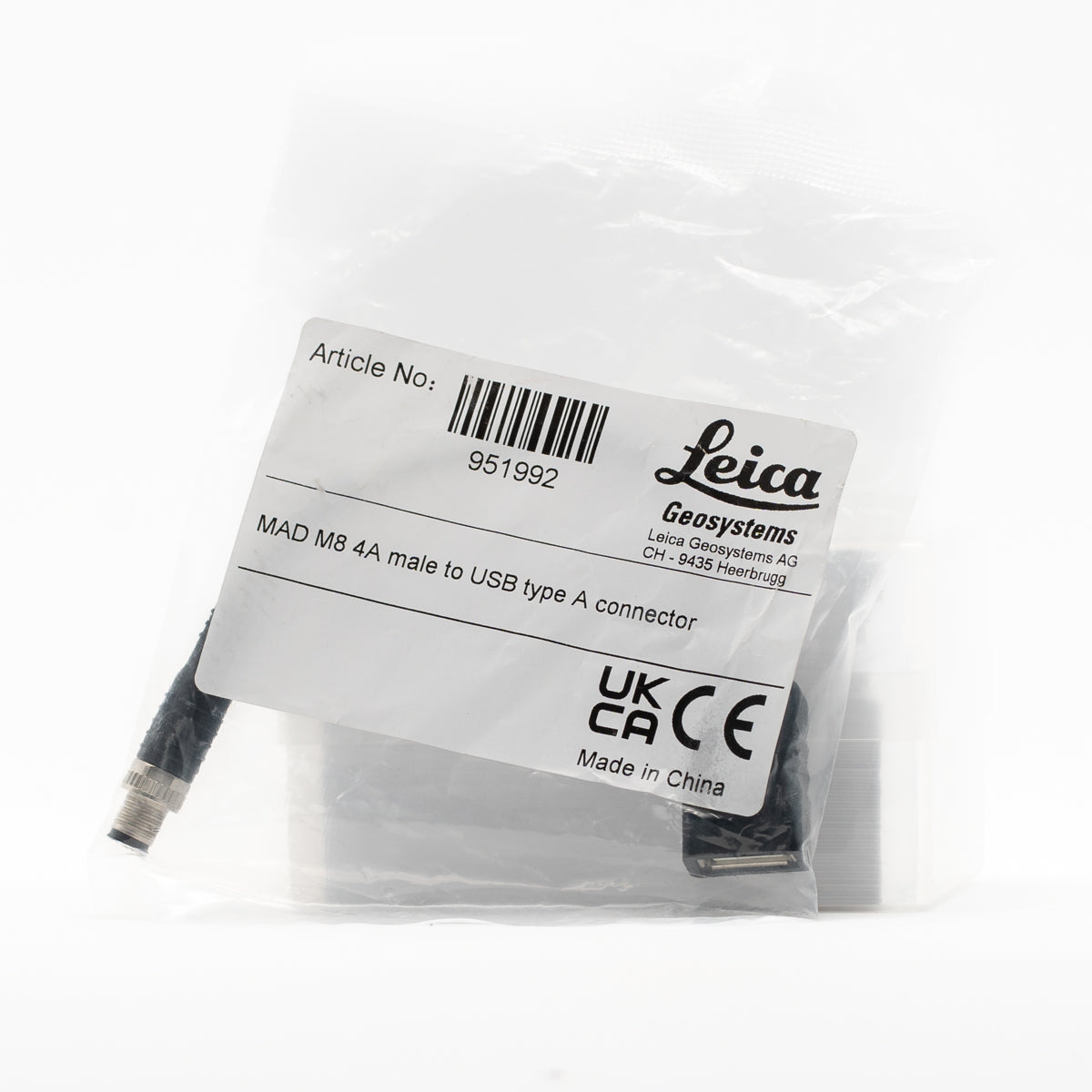 Leica MAD M8 4A Male to USB Type A Connector