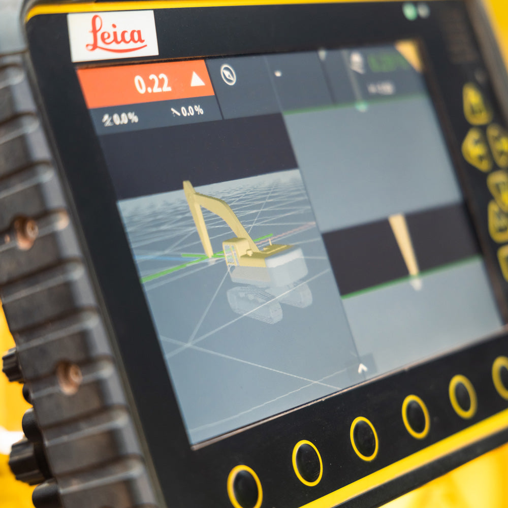 3d Machine Control File Example With Lienwork Machine Control Installation – One Point Survey Equipment Ltd