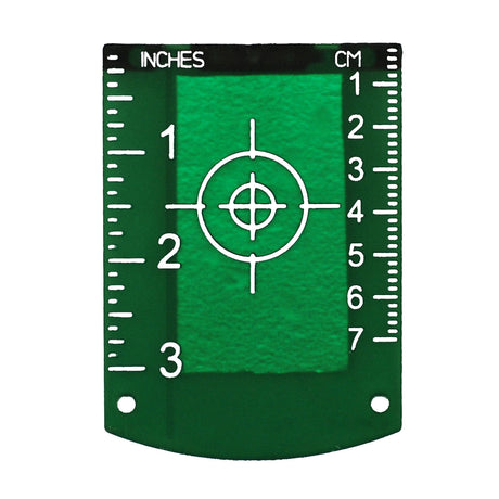 GPR Target for Green Beam Laser