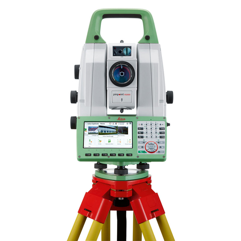 Leica Nova TS60 Total Station with tripod