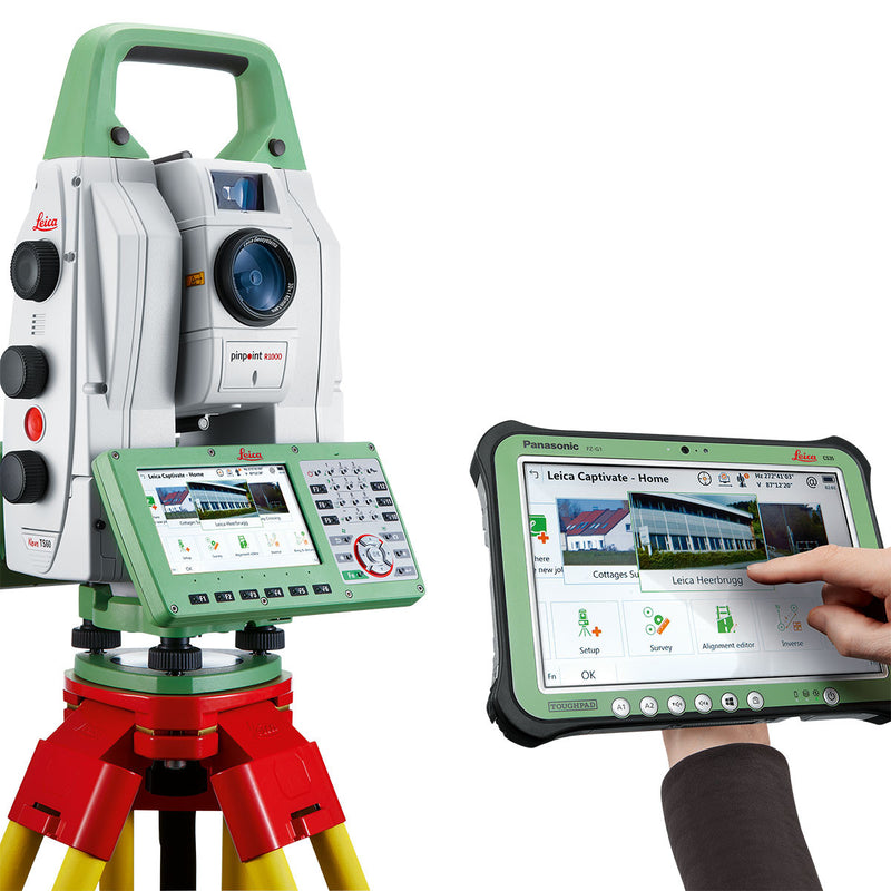 Leica Nova TS60 Total Station with CS35 controller