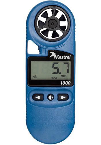 Kestrel 1000 Hand Held Wind Meter