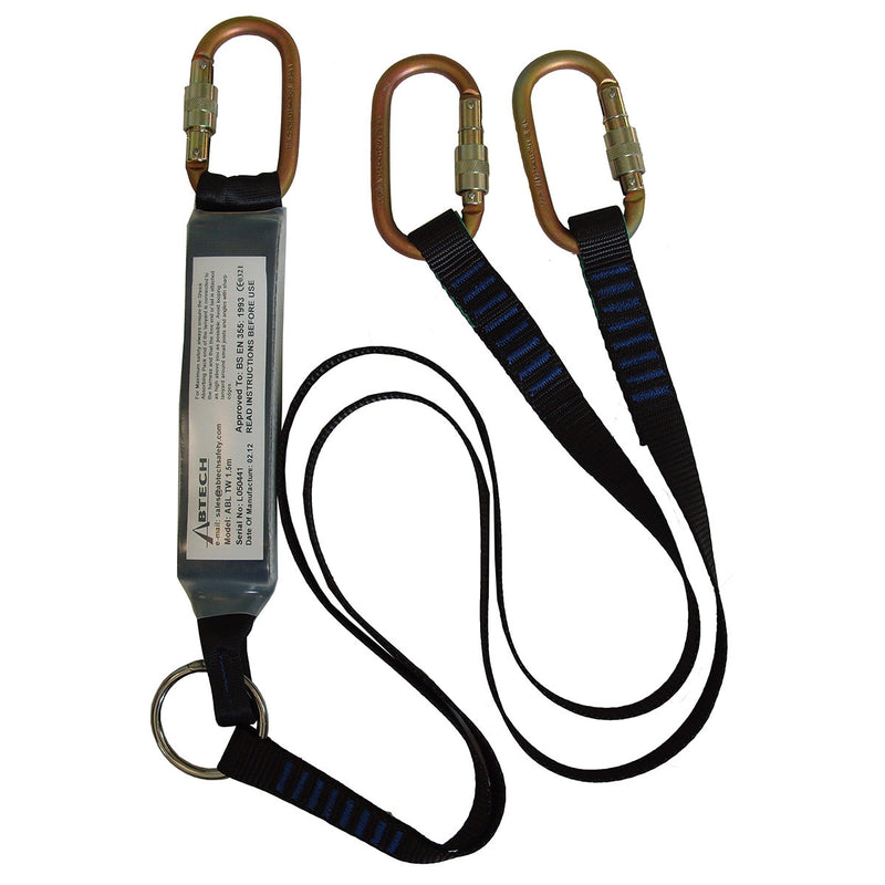 ABLTW - Shock Absorbing Twin Lanyards