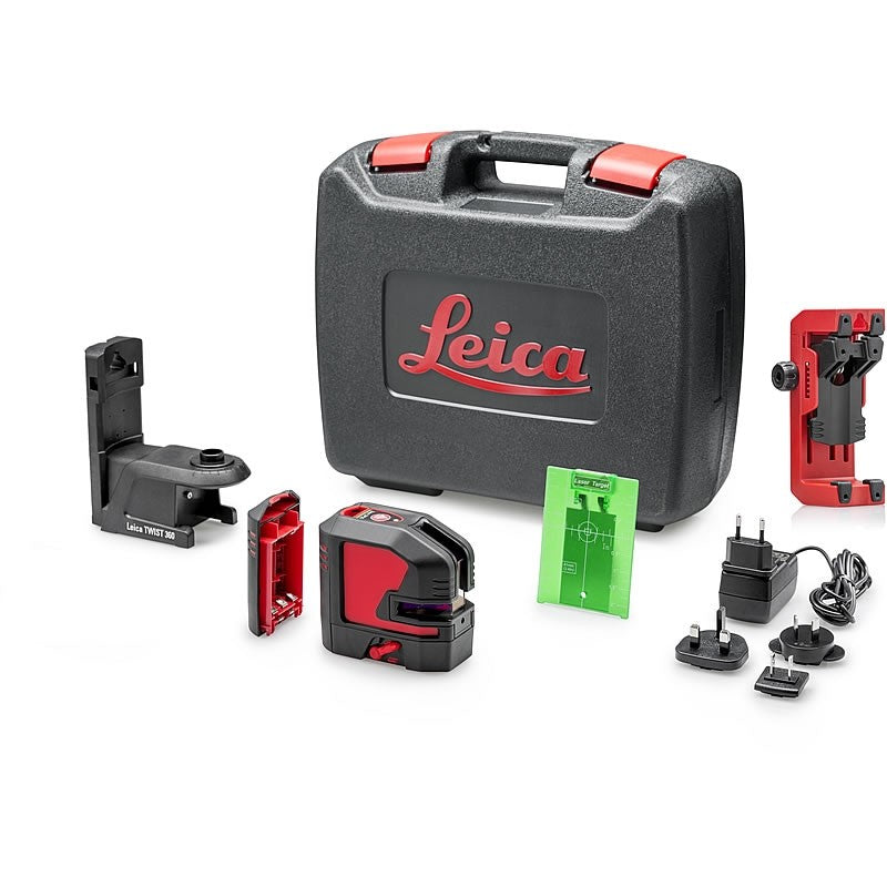 Leica Lino L2P5G Cross Line Point Laser full kit