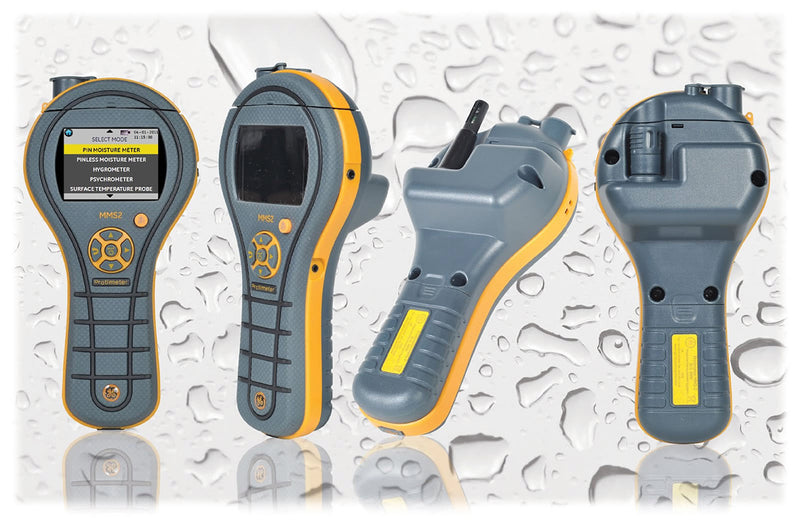Protimeter MMS 2 Moisture Meter shown from 4 different angles