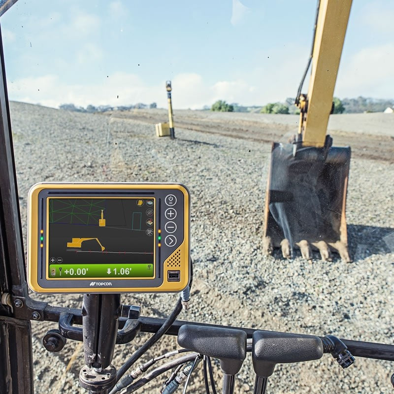 Topcon X-53i - 3D System Control for Excavators – One Point Survey