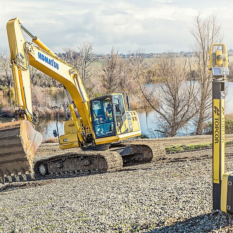 Topcon X-53i - 3D System Control for Excavators – One Point Survey