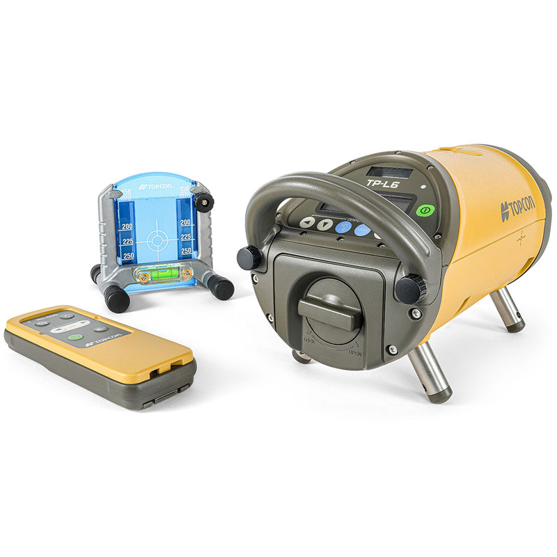 Topcon TP-L6 Pipe Laser with controller and target